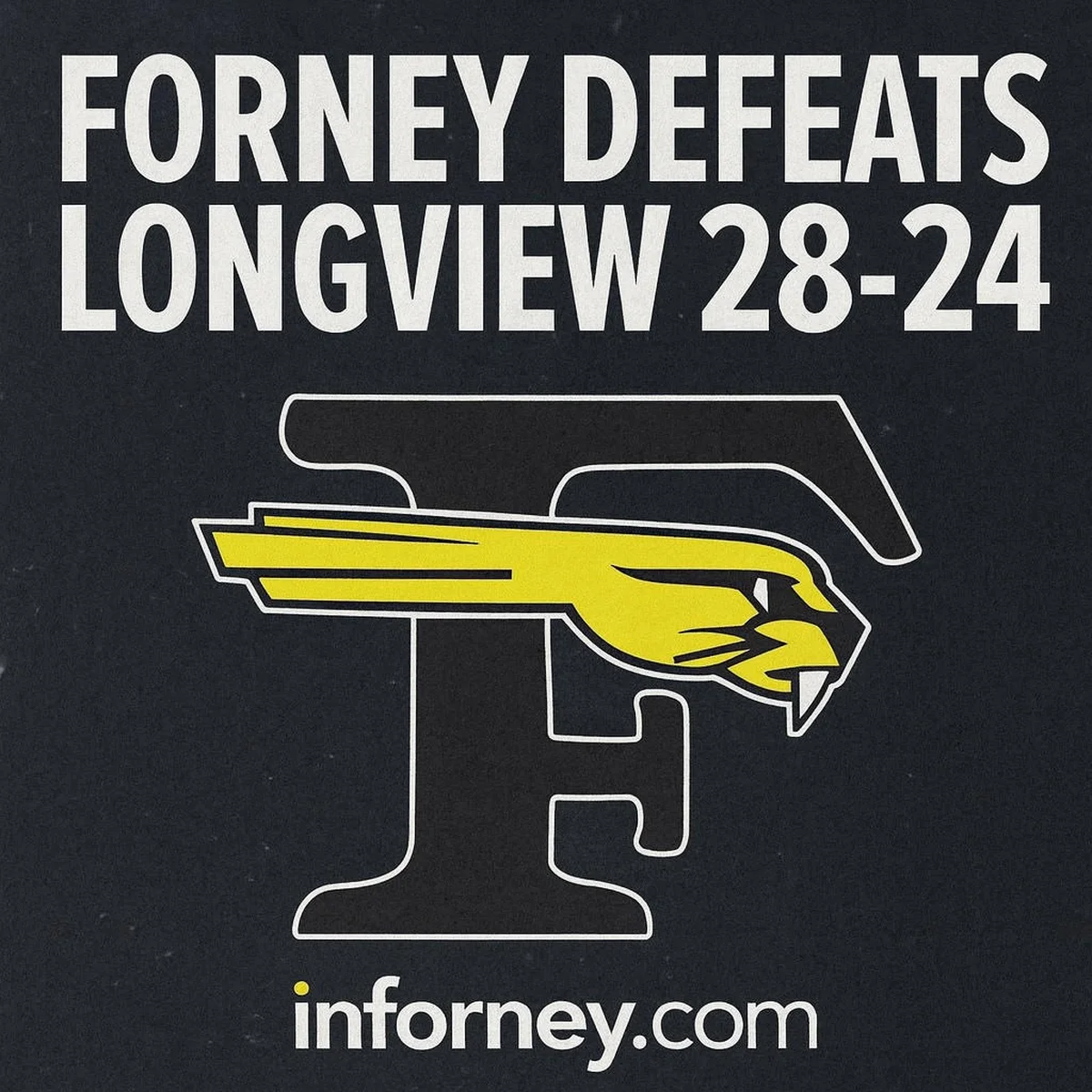 Forney Jackrabbits Triumph Over Longview Lobos in Thrilling 28–24 Showdown